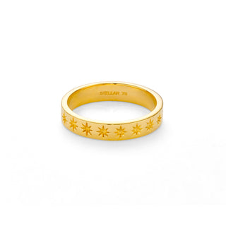 STELLAR RING IN GOLD VERMEIL - RINGS from STELLAR 79 - Shop now at stellar79.com