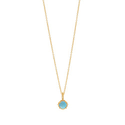 Precious Turquoise Necklace - December - NECKLACES from STELLAR 79 - Shop now at stellar79.com 
