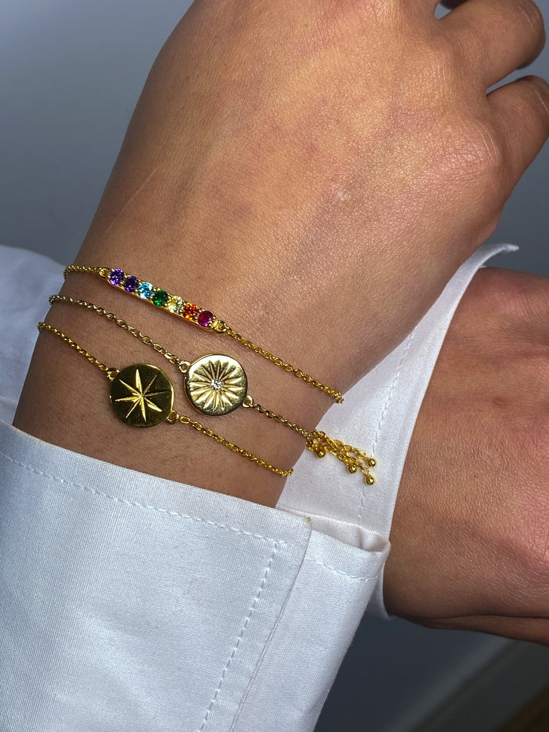 Spectrum Bar Bracelet - BRACELETS from STELLAR 79 - Shop now at stellar79.com 