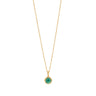 Precious Green Onyx Necklace - May - NECKLACES from STELLAR 79 - Shop now at stellar79.com 