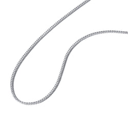 SILVER LINE CHAIN IN STERLING SILVER - CHAINS from STELLAR 79 - Shop now at stellar79.com 