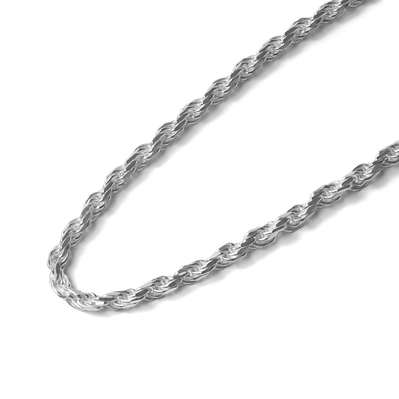 TWISTED ROPE CHAIN IN STERLING SILVER - CHAINS from STELLAR 79 - Shop now at stellar79.com 