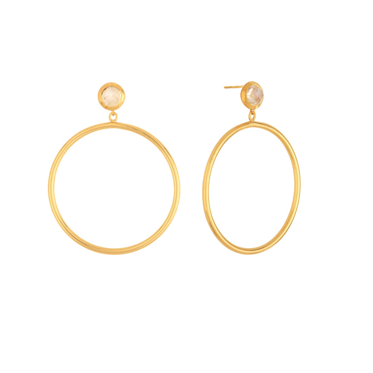 Stellar Rose Tassel Earrings 67925 main image 0