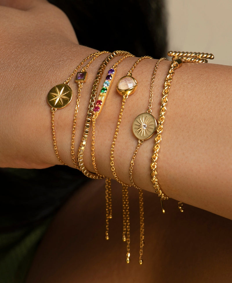 Spectrum Bar Bracelet - BRACELETS from STELLAR 79 - Shop now at stellar79.com 