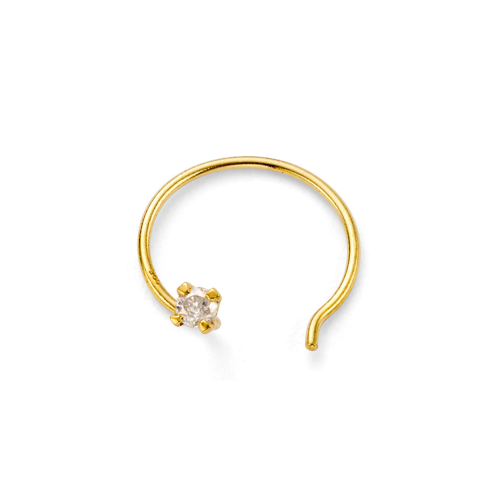 Diamond nose ring price senco top gold